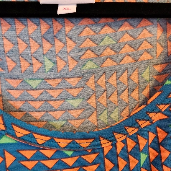 LuLaRoe Ana Maxi Dress  Sz XL multi color NWOT BENIFITS CHARITY - Picture 3 of 3